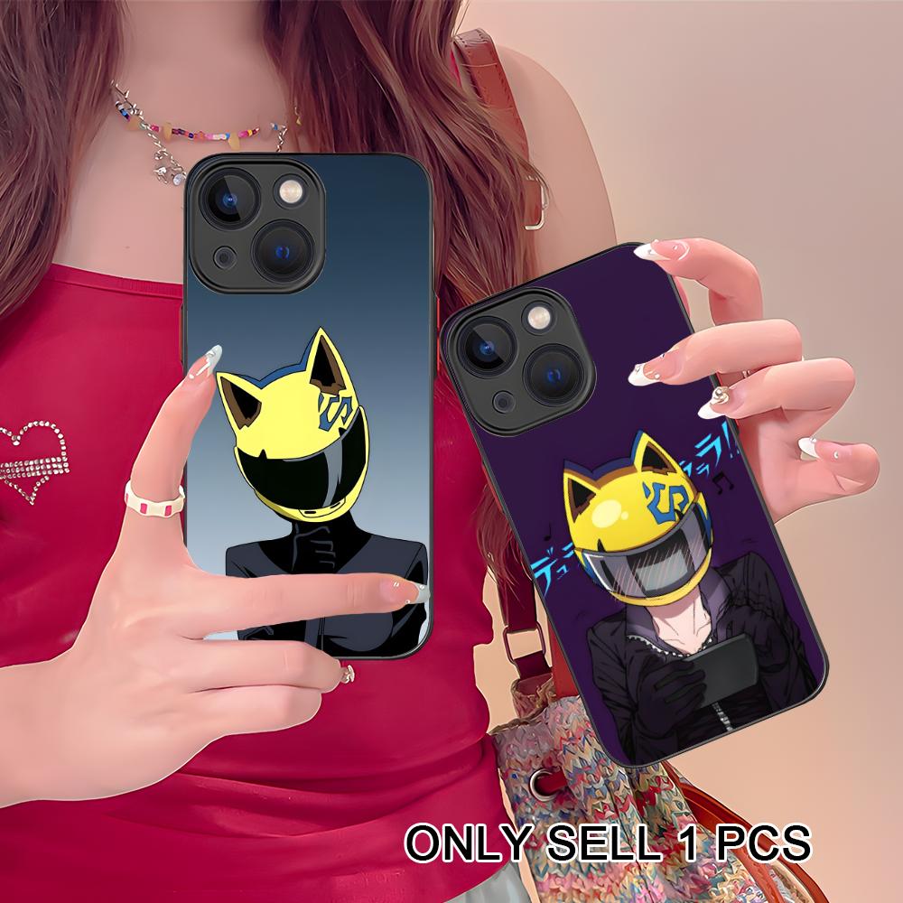 Anime Durarara Phone Case for iPhone 17 16 15 14 13 12 11 X XR XS Air Pro Max Plus Mini Skin Feel Cover