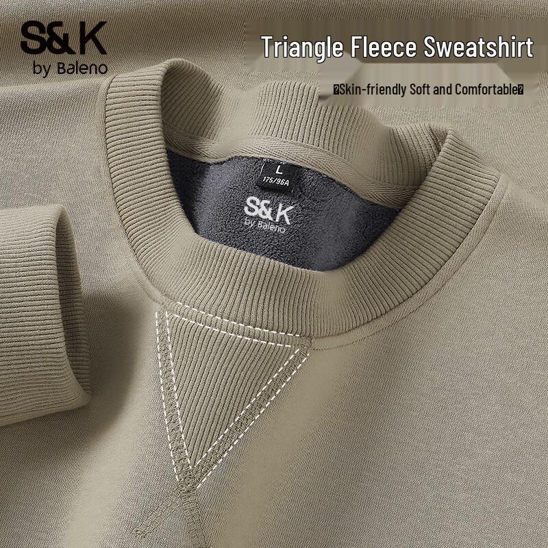 Baleno Men's S&K Heavyweight Fleece-Lined Sweatshirt