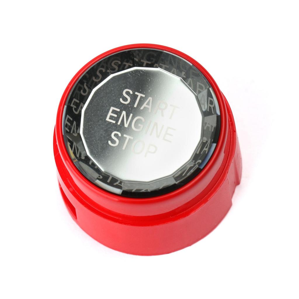 Red Start Stop Engine Push Button Switch Cover Crystal For BMW F Chassis F30 F10
