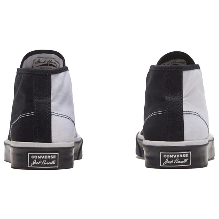 Converse Jack Purcell Mid 'White Black' Men's 168993C