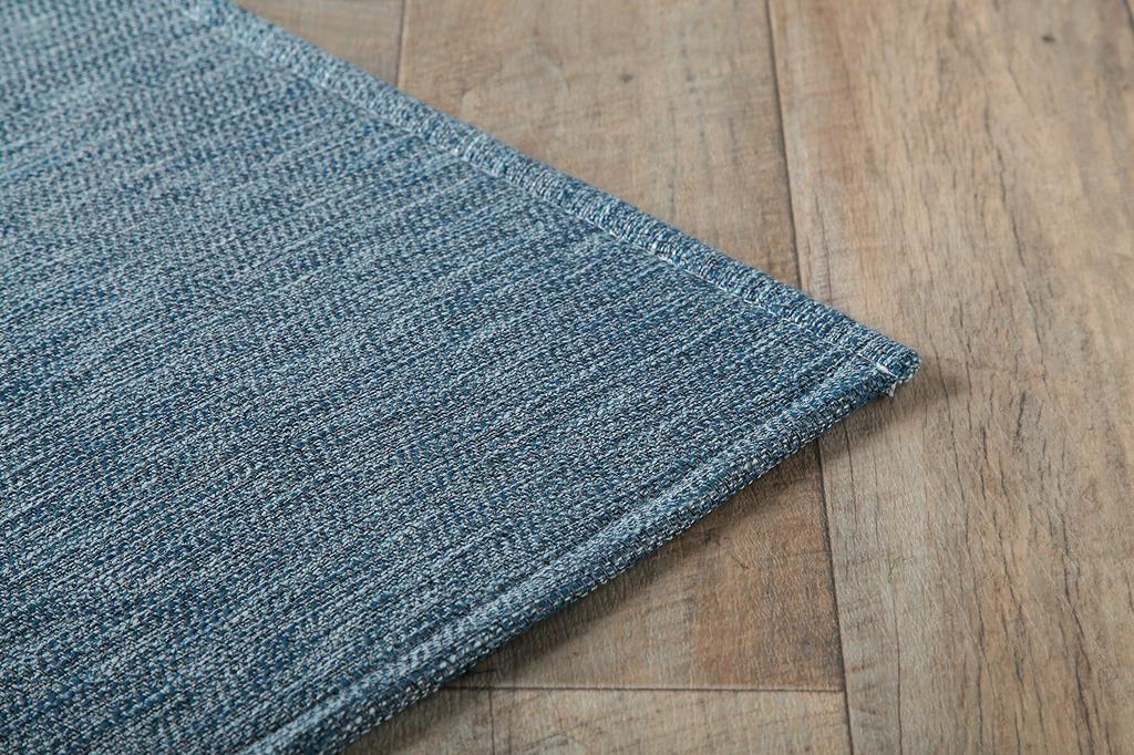 Ikehiko Rug Carpet Mat 2 Tatami Jacquard Navy 185 x 185cm Carpet Approx. (Hot Compatible) #9831317