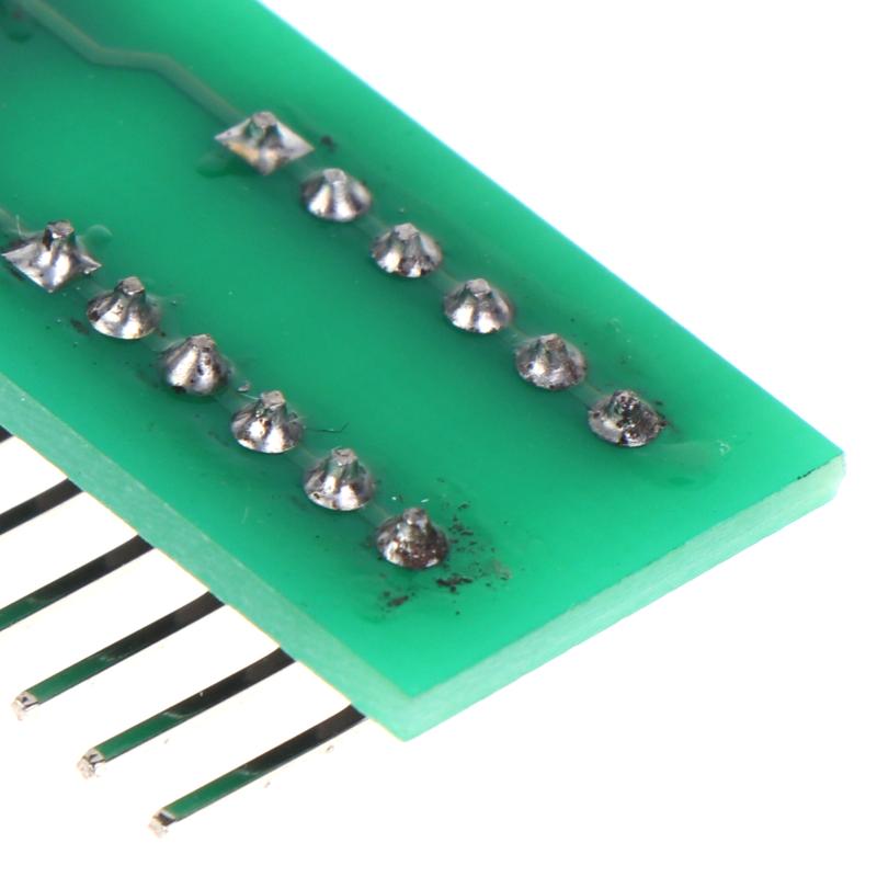 2/4Pcs 2.54Mm Cable Adapter 2P Terminal To 12P Pin Module Straight / Curved Needle Connector Male To Female