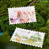 200cm/Rolle Vier Jahreszeiten Berg- und Waldlandschaft Thema Klebeband Scrapbook Handyhülle Tagebuch Sticker DIY Dekoratives Klebeband