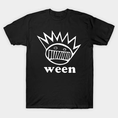Asian Size Men Print T-shirt Ween No-Cut Heat Transfer Print Cotton Tshirt