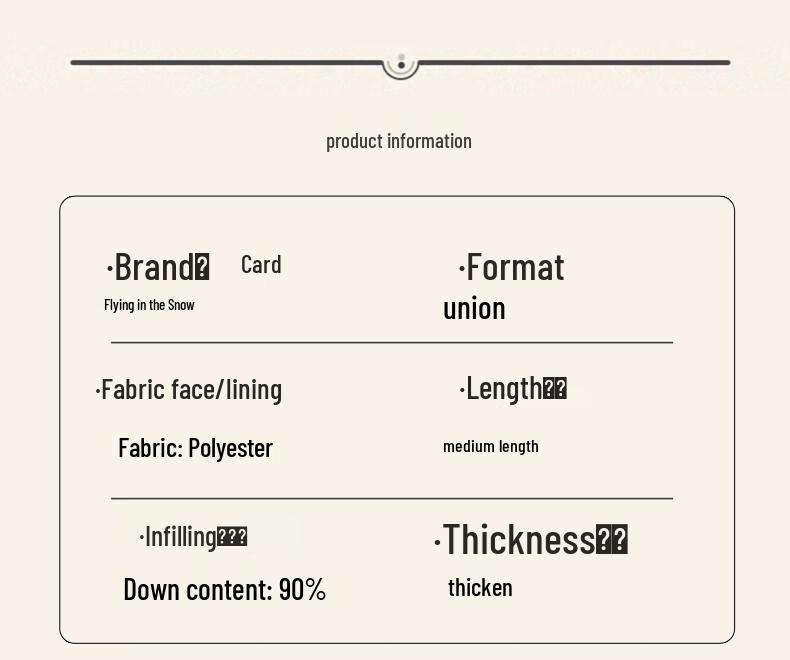 Xuezhongfei Women's Mid-Length Hooded Down Jacket