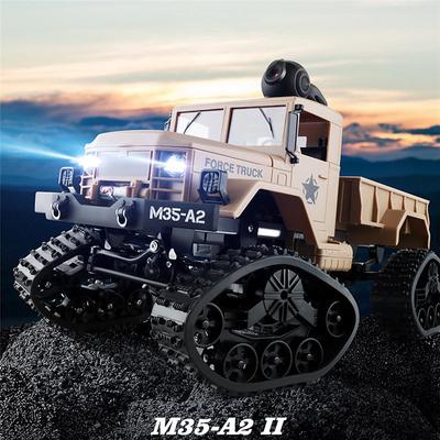 Simulation Military Card Cross-Country Model Crawler Remote Control Car WiFi Real-Time Transmission