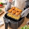 High Temperature Resistant Racks Stackable Air Fryer Rack, 304 Stainless Steel Multi-Layer Grill Stand with Fine Home Kitchen Essentials