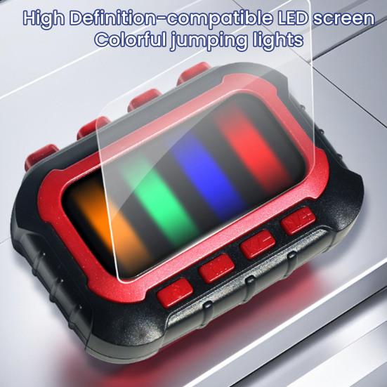 Fingertip Rhythm Games Rhythm Flick Electronic Stress Relief Toy 4 Modes Rhythm And Music Games Toy Improves Reaction Speed for Kids Teens Adults