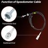 No.83710-35150/8371035150 Speedometer Cable for Toyota Tacoma 1995 1996 1997 1998 Speedometer Drive Cable Assembly Pickup Truck Speedometer Cable