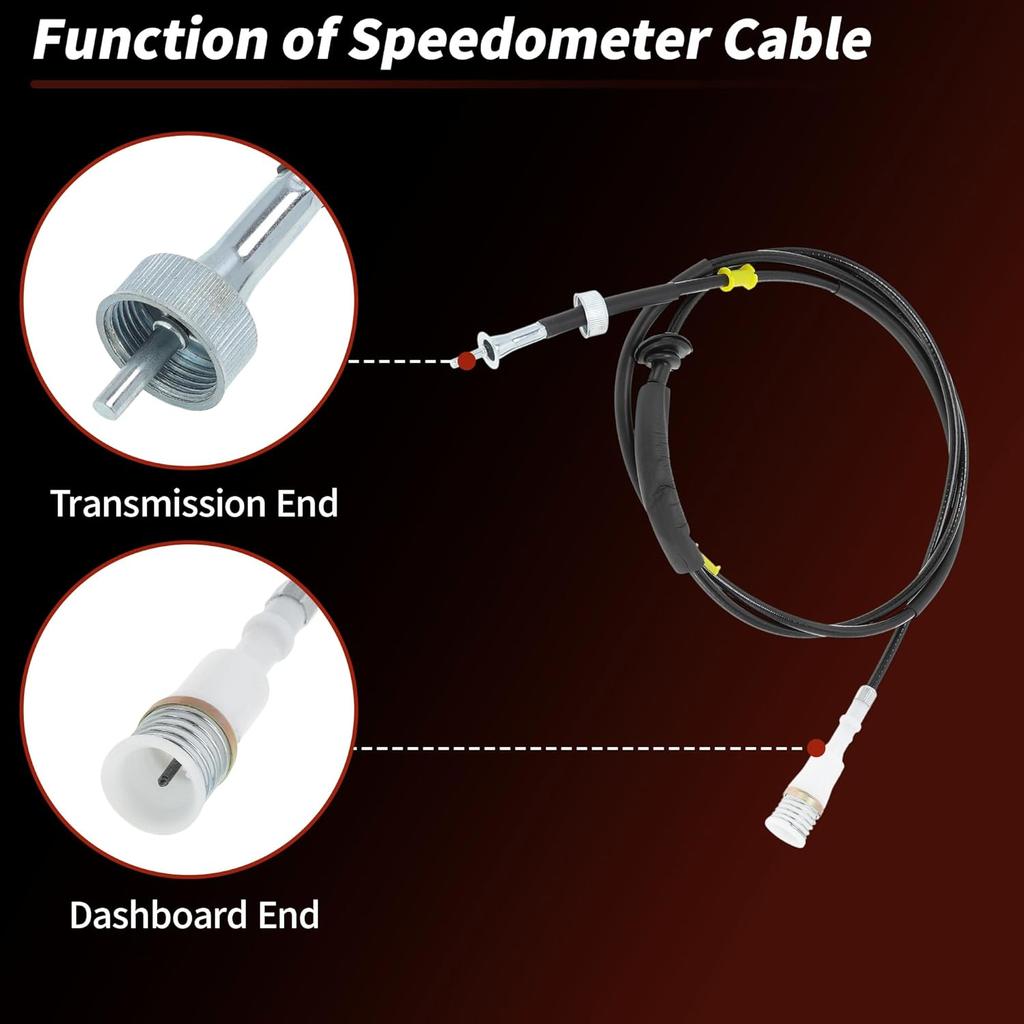 No.83710-35150/8371035150 Speedometer Cable for Toyota Tacoma 1995 1996 1997 1998 Speedometer Drive Cable Assembly Pickup Truck Speedometer Cable