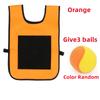 Sticky Jersey Outdoor Sports Toy Kindergarten Vest Sticky Ball Parent-Child Interaction Outdoor Play Throwing Toys For Children