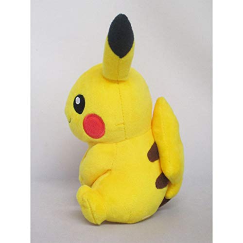 San-Ei Trading Pocket Monster All Star Collection Pikachu (Female Form) (S) W17D12H19cm Plush Toy Pokemon PP165