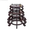 Solid Wood Flower Stand Flowerpot Base Fish Tank Stand Floor Standing Decorative Plant Stand Miniature Model Sculpture Base