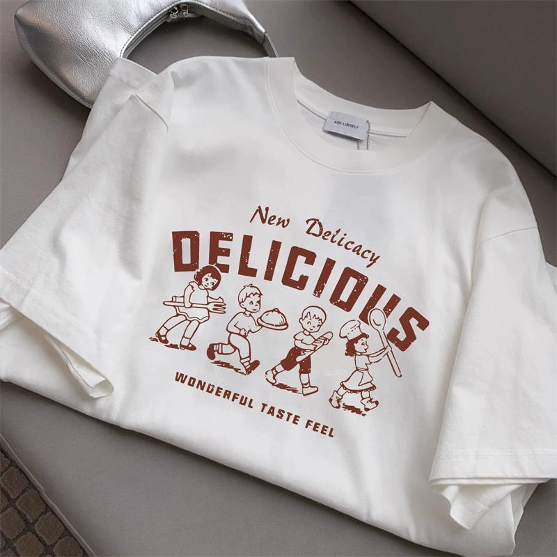 2025Printed Short Sleeve Plus Size Women's Short Sleeve T-Shirt Summer Loose Women's T-Shirt High Quality Letter Pattern CCXX207