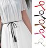 Ladies Bohemian Style Waist Belt Delicate Tassels Decors Braided Belt for Summer Dress Women Summer Seaside Waist Belt