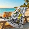 Spongebob Squarepants Style Beach Towel Super Soft & Absorbent Comfortable Lightweight