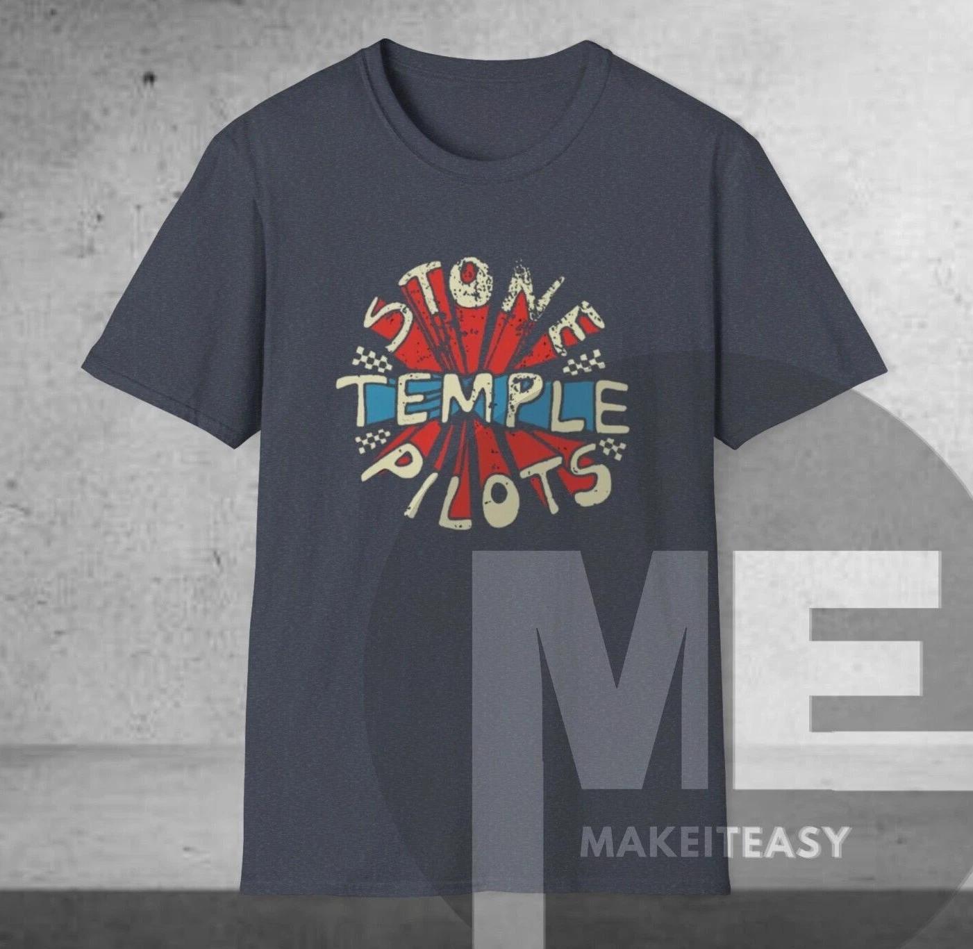 Men s and Women s T-shirts Stone Temple Pilots Rock Band T-Shirt Unisex Tee Fan Gift S