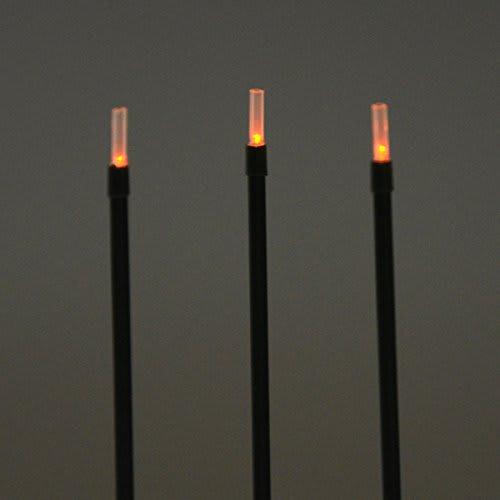 Hasegawa Buddhist Altar, Sanyasuragi Electronic Incense Sticks with Red Glowing Tips, 3-Stem (3-Inch), Brown, with Ceramic Incense Burner, Battery Inc