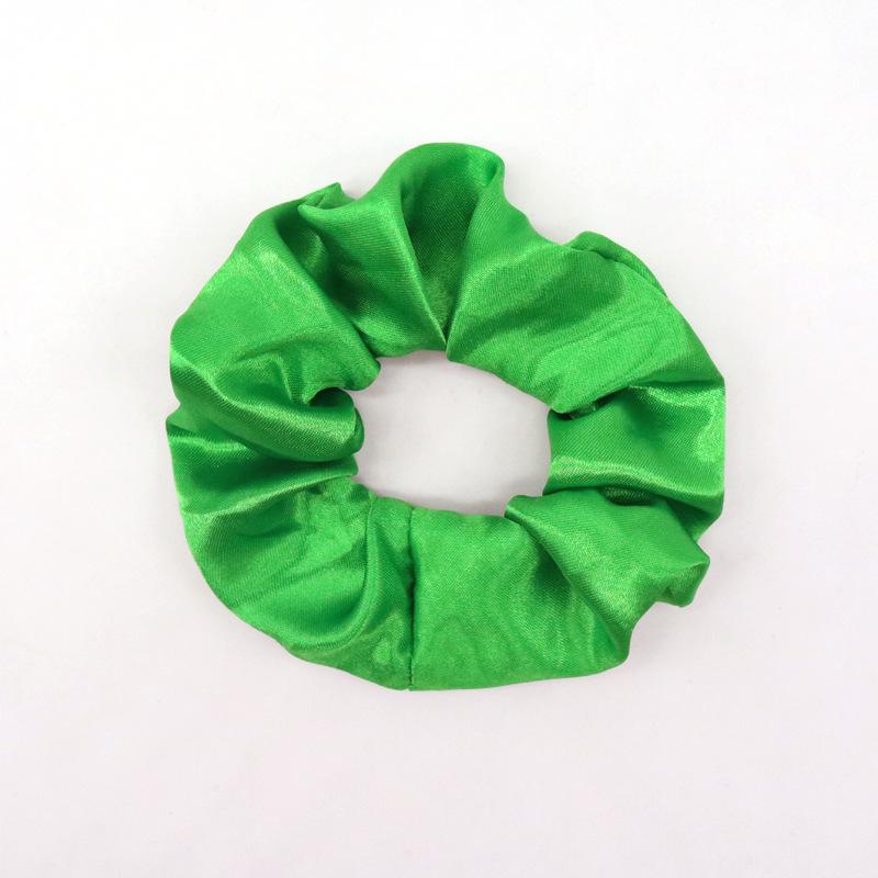 Vintage French Satin Silk Hair Tie - Retro Versatile Accessory