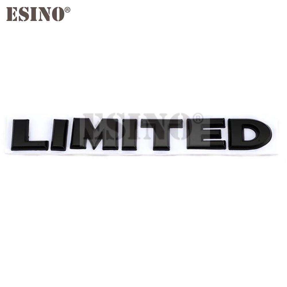 Neues Auto Styling 3D Metall Chrom Zinklegierung Emblem Abzeichen Limitierte Edition Kofferraum Karosserie Aufkleber Decal Kotflügel Emblem Auto Zubehör