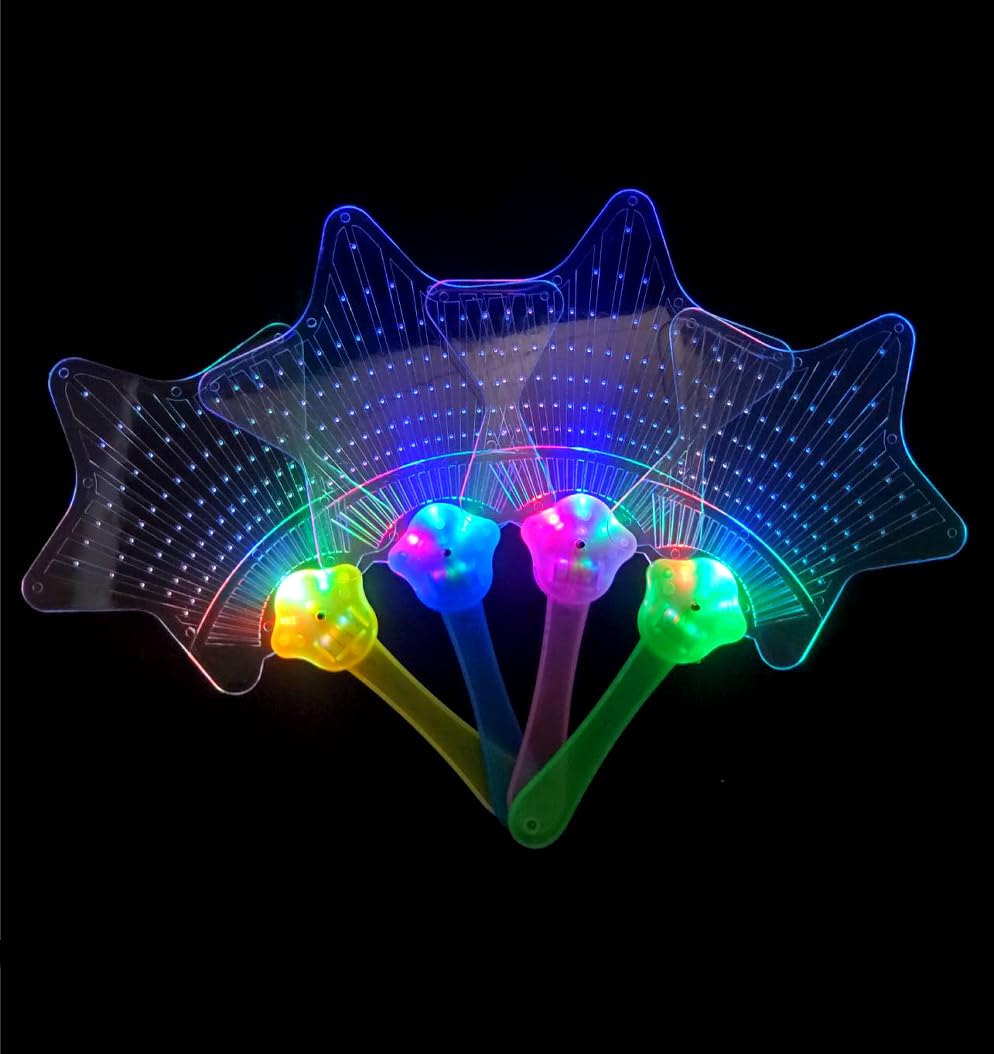 

Glowing Fans (12 pieces) (Star)