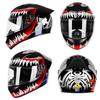 Motorcycle helmet winter riding men's and women's locomotive full helmet winter electric motorcycle helmet