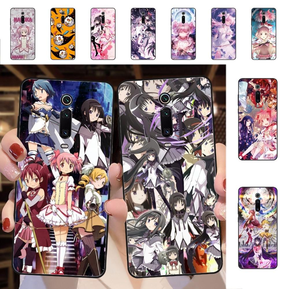 Puella Magi Madoka Magica Phone Case For Redmi 5 6 7 8 9 10 Plus Pro 6 7 8 9 A GO K20 K30 K40 Pro Plus F3 Fundas