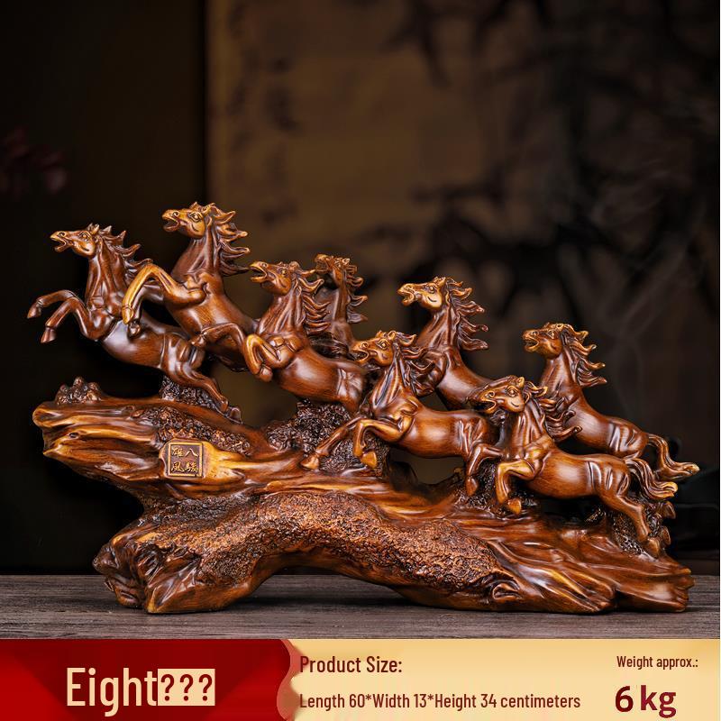 Bestseller Ma Dao Cheng Gong Pferdefigur - Perfekt für Foyer, Wohnzimmer, Weinschrank oder Büro; Ideales Einweihungs- oder Eröffnungsgeschenk.