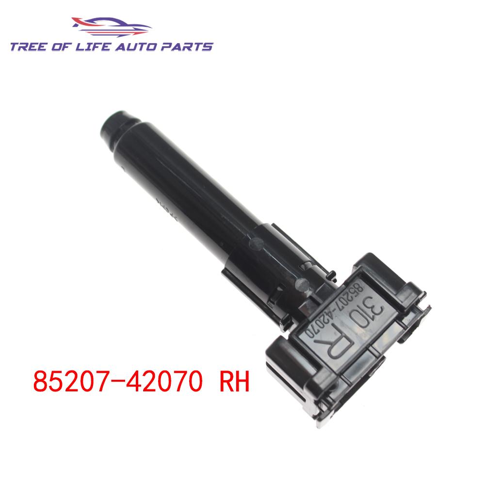 8520842070 8520742070 Front Bumper Headlight Washer Spray Nozzle Jet Cover For Toyota RAV4 XA50 -2024 8535342010 85354-42010