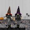 TEMU Halloween long legs faceless old man midget broom goblin doll ornament