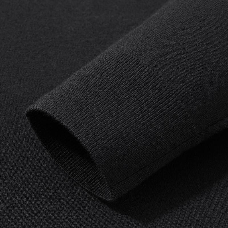 LOZ Men's Winter 16-Gauge 100% Wool Round Neck Sweater