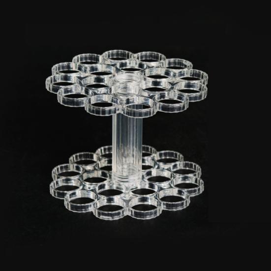 2Pcs Vase Flower Frog Reusable Clear Flower Arrangement Holder Flower Stem Holder Grid for Arranging Flowers Wedding Bridal Shower Party Decor