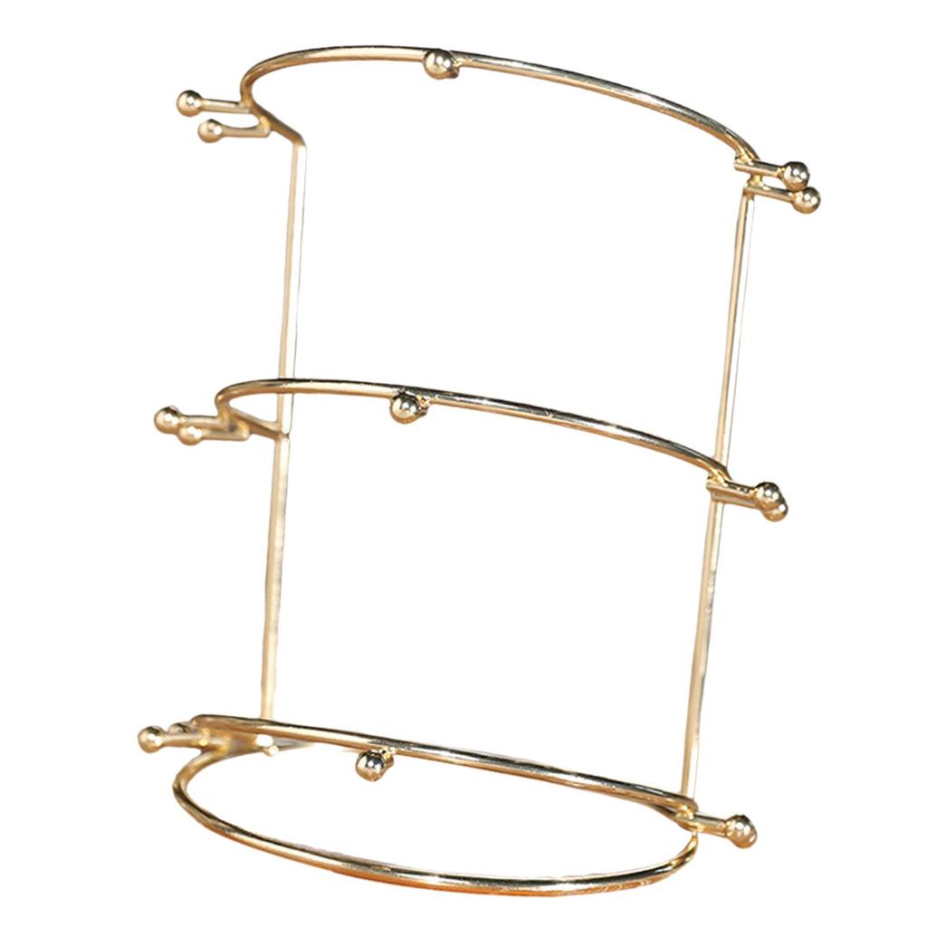 Wedding Dress Accessory display Stand Bridal Headdress Holder Durable Storage Three Layer Jewelry