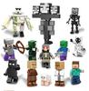 Compatible Lego Bricks: Minecraft Cave, War Village Puzzle for Boys, Birthday Gift