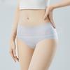 TERMEZY Women's Sexy Mid-Rise Briefs Solid Color Ultra-Light Second-Skin Panties Invisible Seamless Breathable Triangular Underwear