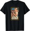 My First Rescue Cat Funny Dark Adult Humor Hilarious Vintage T- Shirt