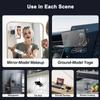 Double Vacuum Sucker Car Phone Holder 360° Retractable Bracket Electric Vacum Magnetic Cellphone Stand for iPhone Samsung Xiaomi