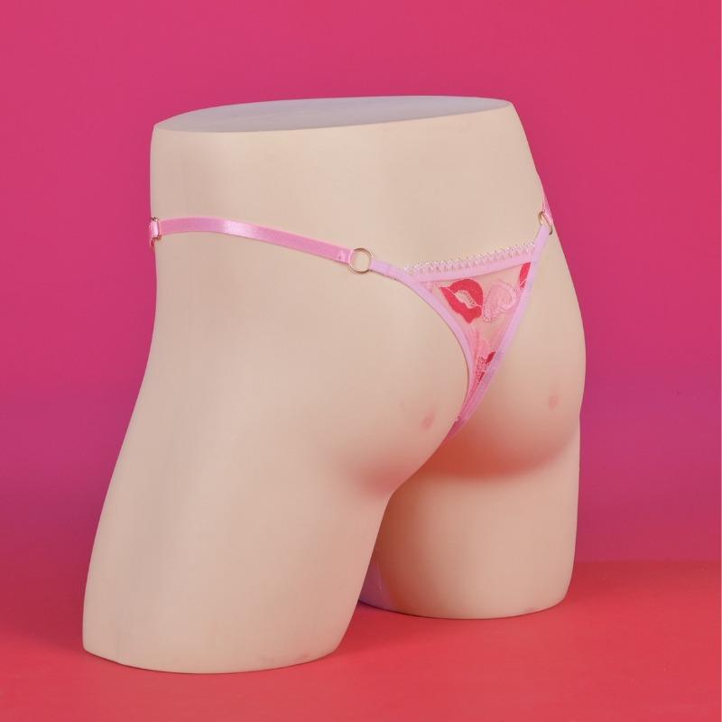 Crossdressing Hiding Gaff Penis Panties Mtf Underwear Lace Kiss Lip Embroidery Sissy Lingerie Transgender Tucking Shaping Thong