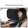 Static Adsorption Car Window Sunshade Curtain for Privacy and Sun Protection