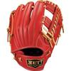 ZETT Youth Softball Ground Brown Size BJGB76535F Glove, Hero, All-Around, Red/P (6432), M,