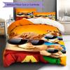 Alvin & The Chipmunks Pattern Bedding,Quilt Set Quilt Cover Pillowcase Home Birthday Gift (1 * duvet cover + 2 * pillowcase, without core)