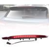 FASTCHE 3rd Brake Lamp Compatible with 2016 2017 2018 Lincoln MKX LED Stop Light High Mount Third Brake Light With Bulbs and Harness Replaces #