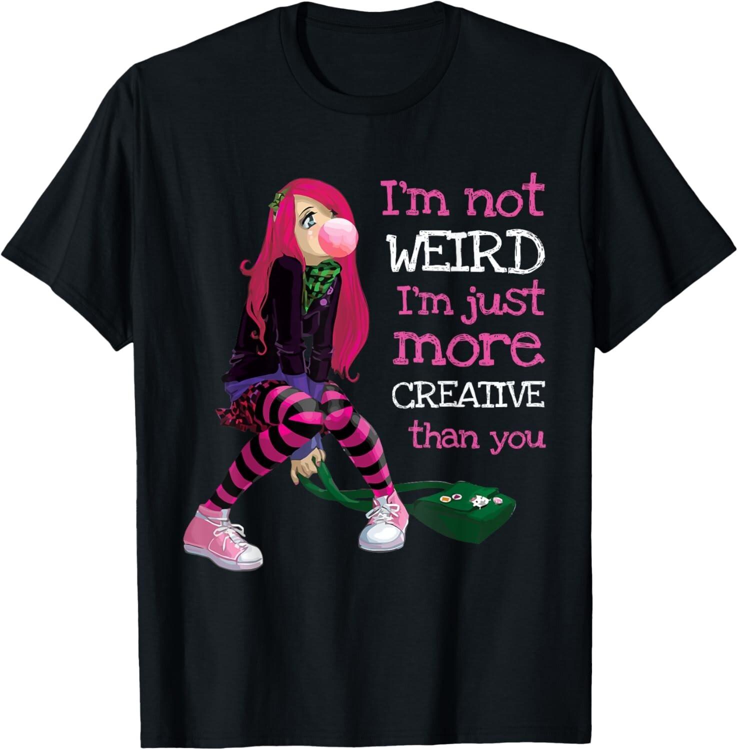Kawaii Anime Girl Kawaii Clothes Anime Clothing Goth Girl T-Shirt Mens Womens Tees Top 2XL