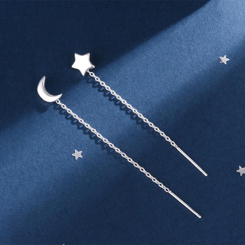 Europäische und Amerikanische Schwarze Tropfen Quaste Lange Ohrringe Neue Mode Party Luxus Accessoires Für Damen Temperament Schmuck