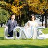 4pcs/set 32 Inch Silver Love Letter Aluminum Film Balloon Wedding Bridal Shower Anniversary Decor