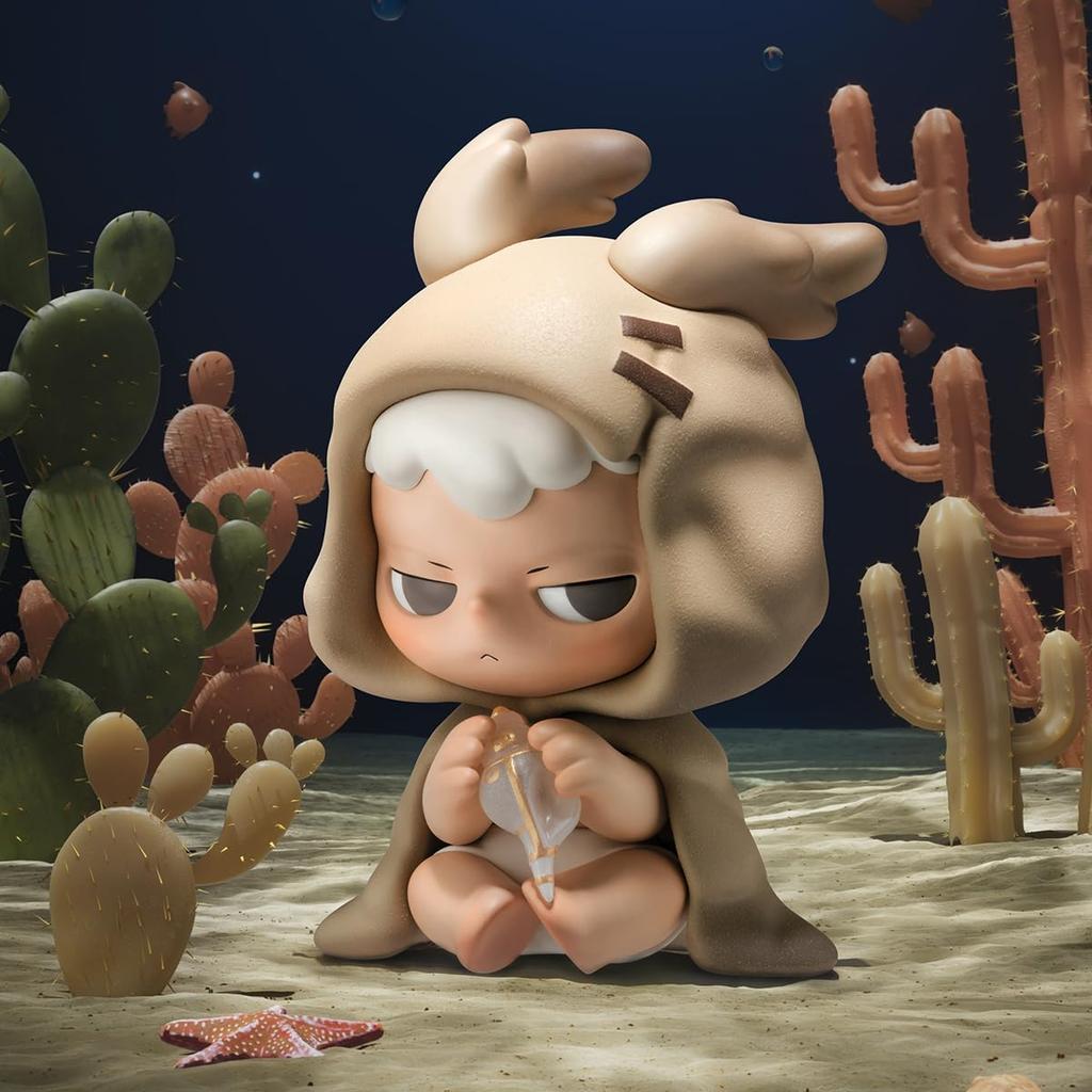 POP MART KUBO City of Sunset Series Pop Mart Gachapon Blind Box Figure Plastic Model Premium Toy PVC Soft Vinyl Original Character Birthday Gift (1