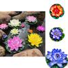 Water Garden Artificial Lotus Flower With Floating Design For Home Decor And Aquariums