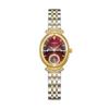 ORSGA Women's Oval Diamond-set Fashion Watch with Prismatic Mirror and Quartz Movement