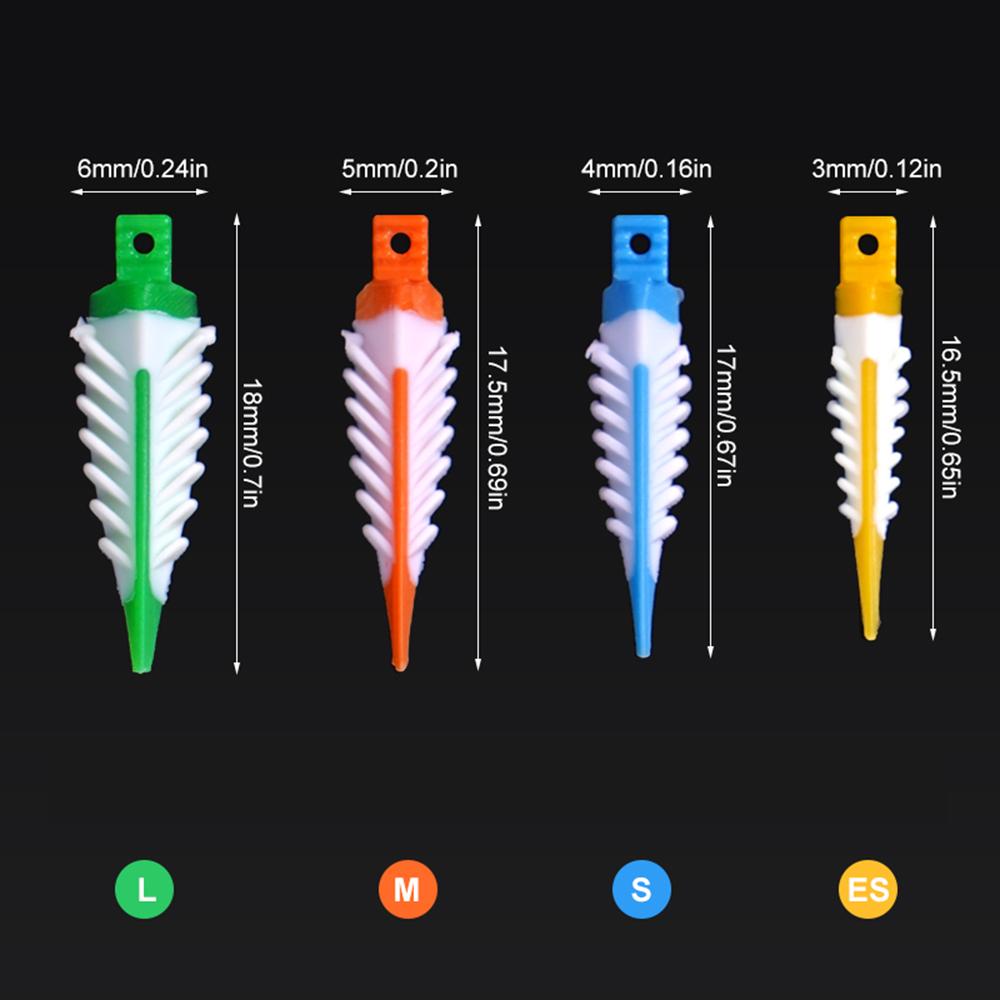 Dental Interdental Wedges Sealing Composite Wedges Silicone Suitable Adaptive Dentist Material For Tooth Restoration