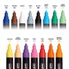 Mitsubishi Pencil Water-based Pen Posca Fine Point Round Tip 15 Colors PC3M15C